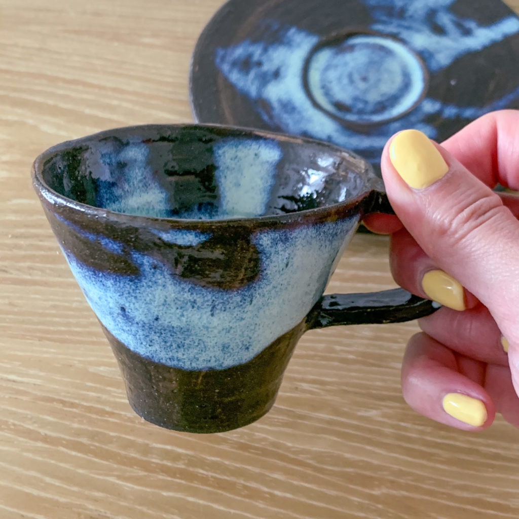 Small cup and saucer